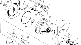 Кольцо уплотнительное (O-Ring) BW053123  Komatsu