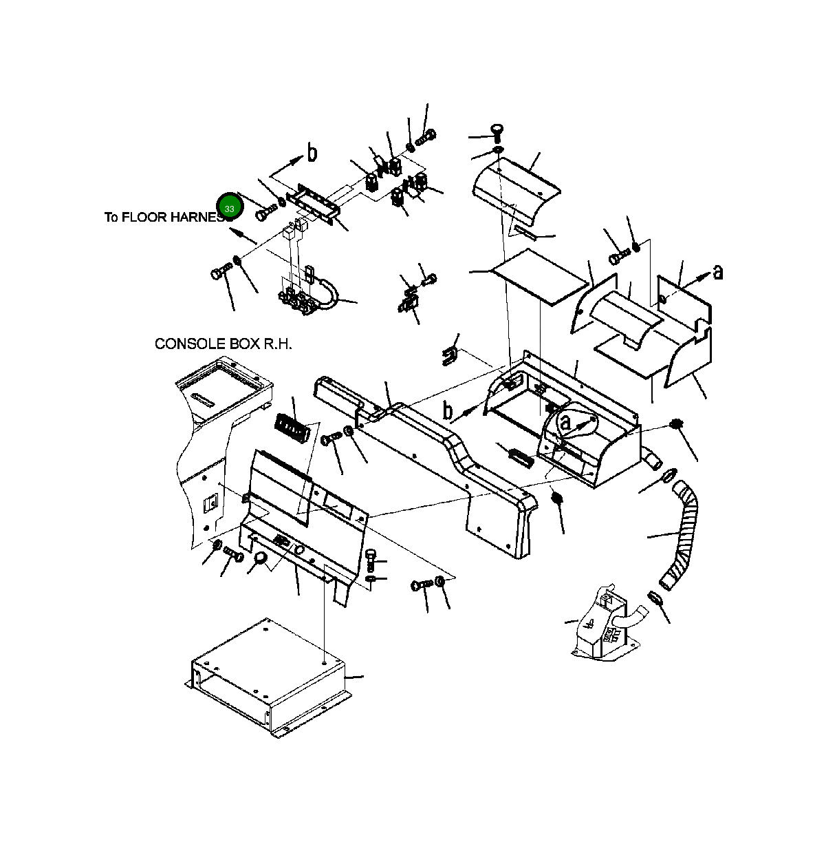 Болт 01024-80614 Komatsu