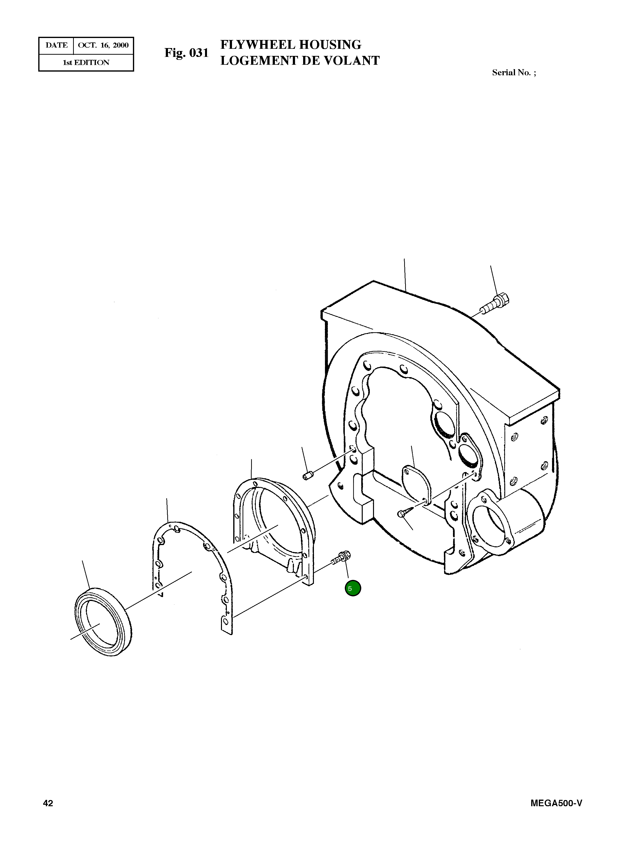 Болт 3010594 Komatsu