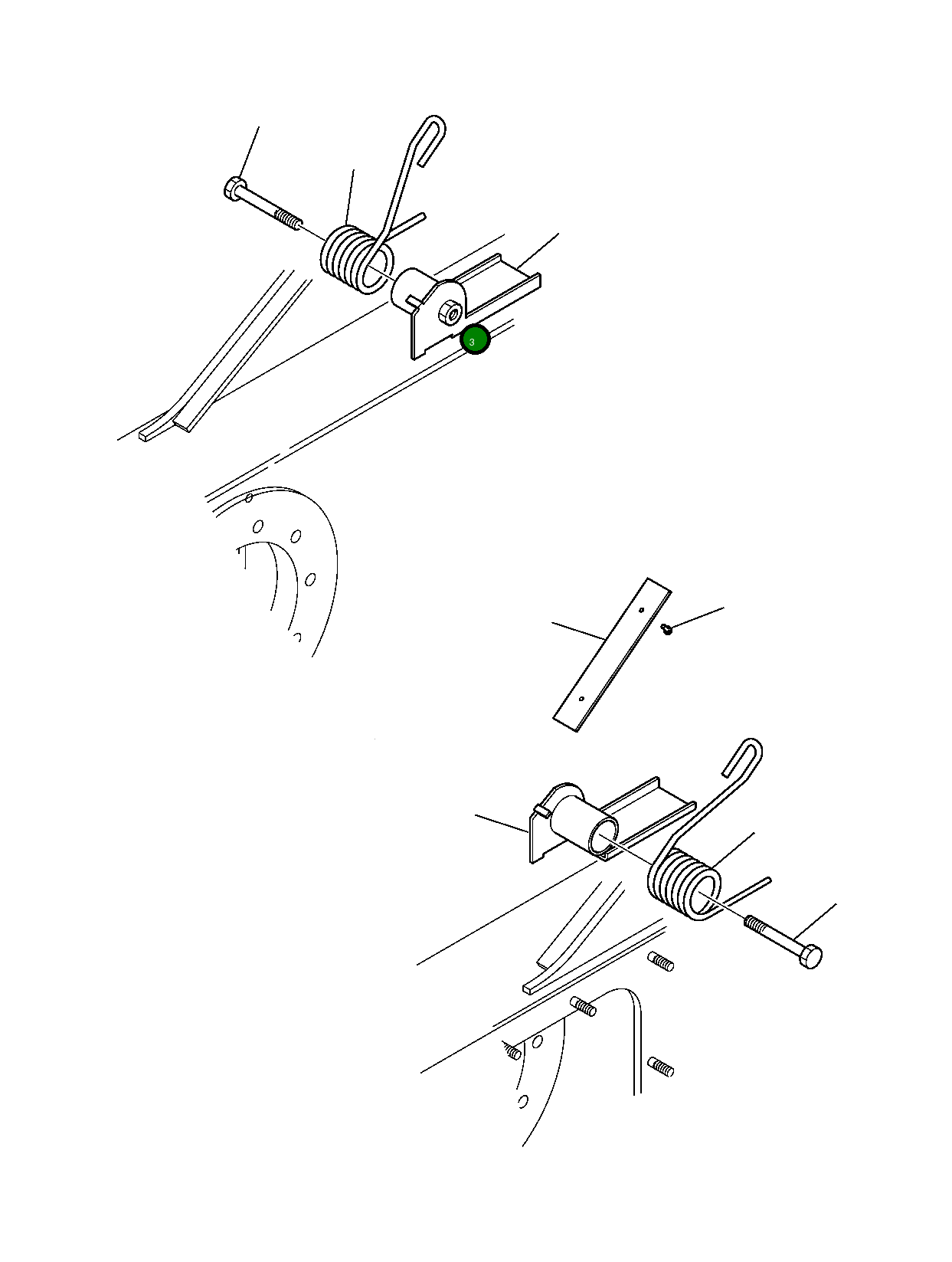 Болт 801015173 Komatsu