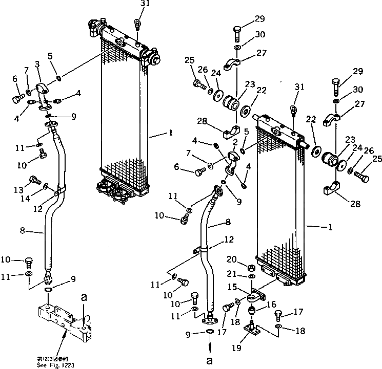 Кольцо уплотнительное (O-Ring) 07000-33048 Komatsu