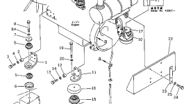 Опора 20Y-01-12121 Komatsu