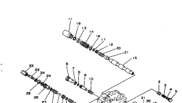 Кольцо уплотнительное (O-Ring) 382-254954-1 Komatsu