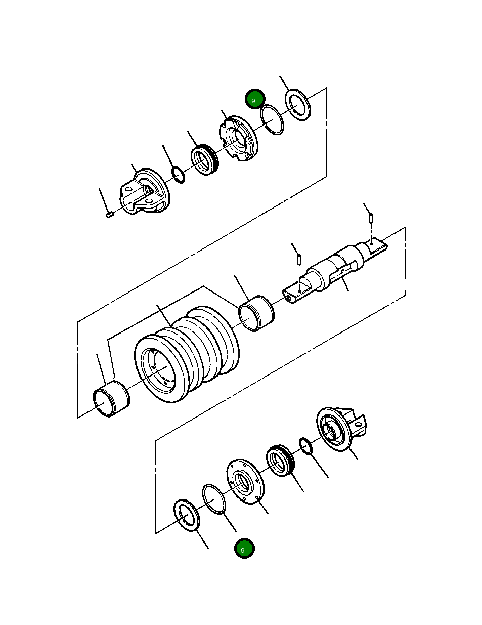 Кольцо уплотнительное (O-Ring) 259 246 R1 Komatsu