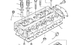 Болт P32166221 Komatsu