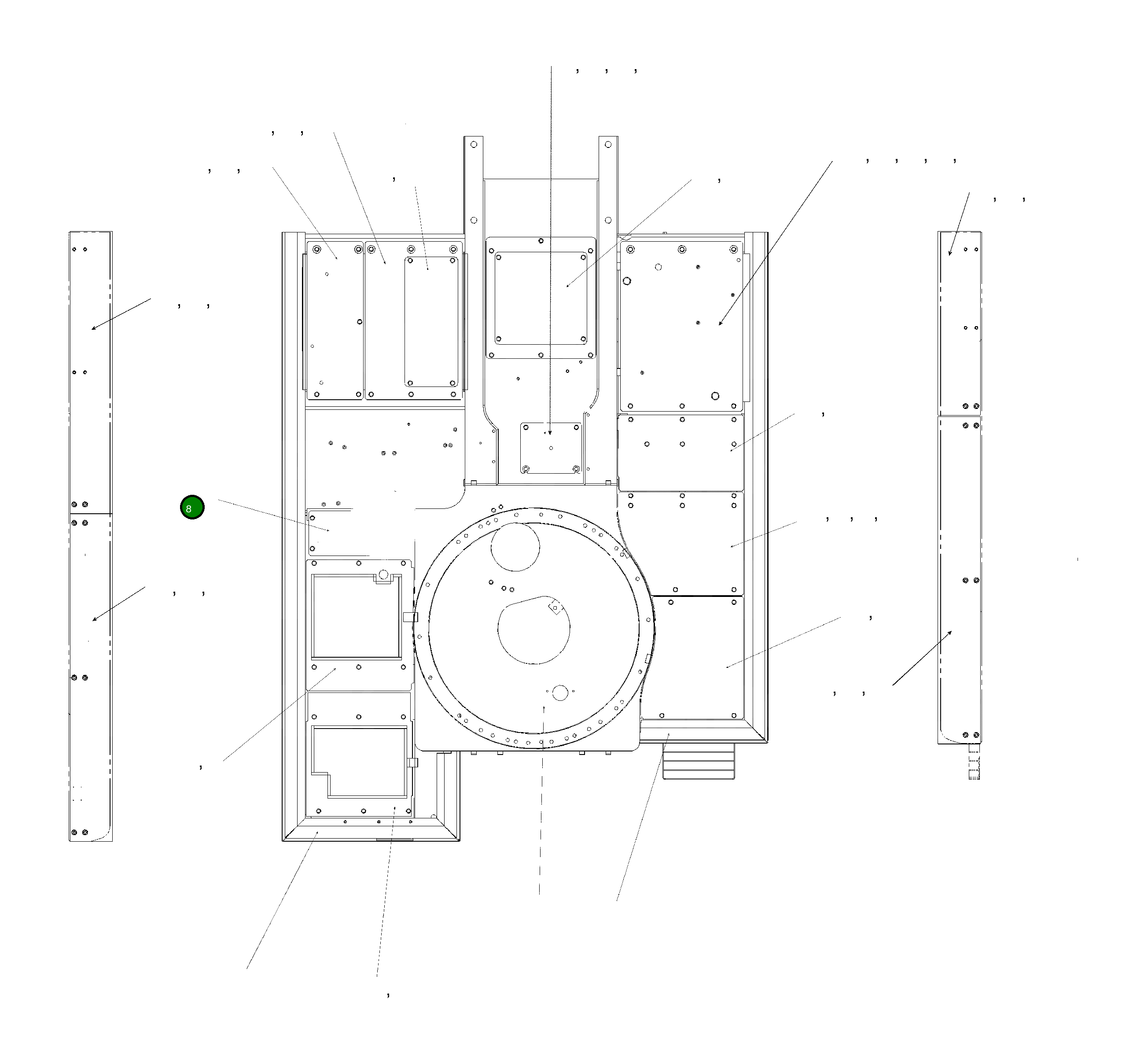Крышка 206-54-62470NK Komatsu