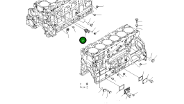 Кольцо уплотнительное (O-Ring) 6219-81-1990  Komatsu