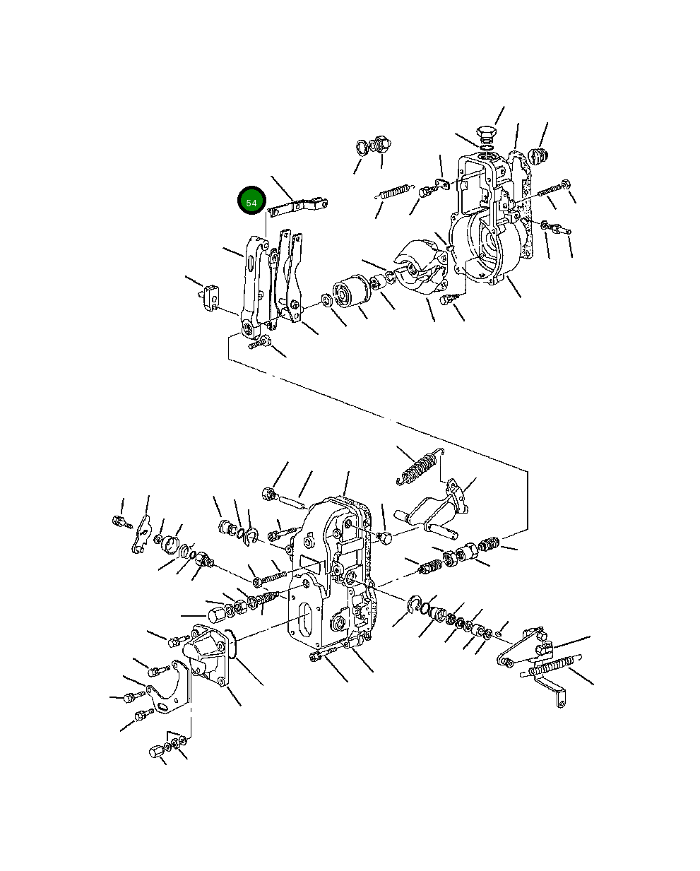 Кольцо YMX01601-00540 Komatsu