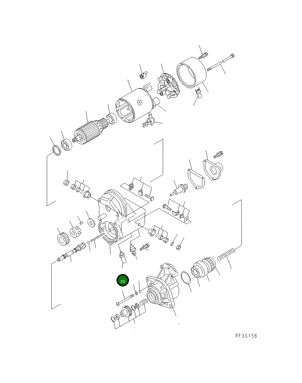 Болт ND053480-0110 Komatsu