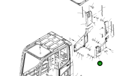 Крышка 207-53-12460 Komatsu