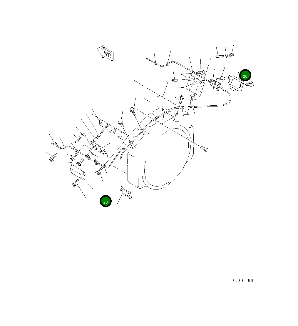 Крышка 6215-71-7930  Komatsu