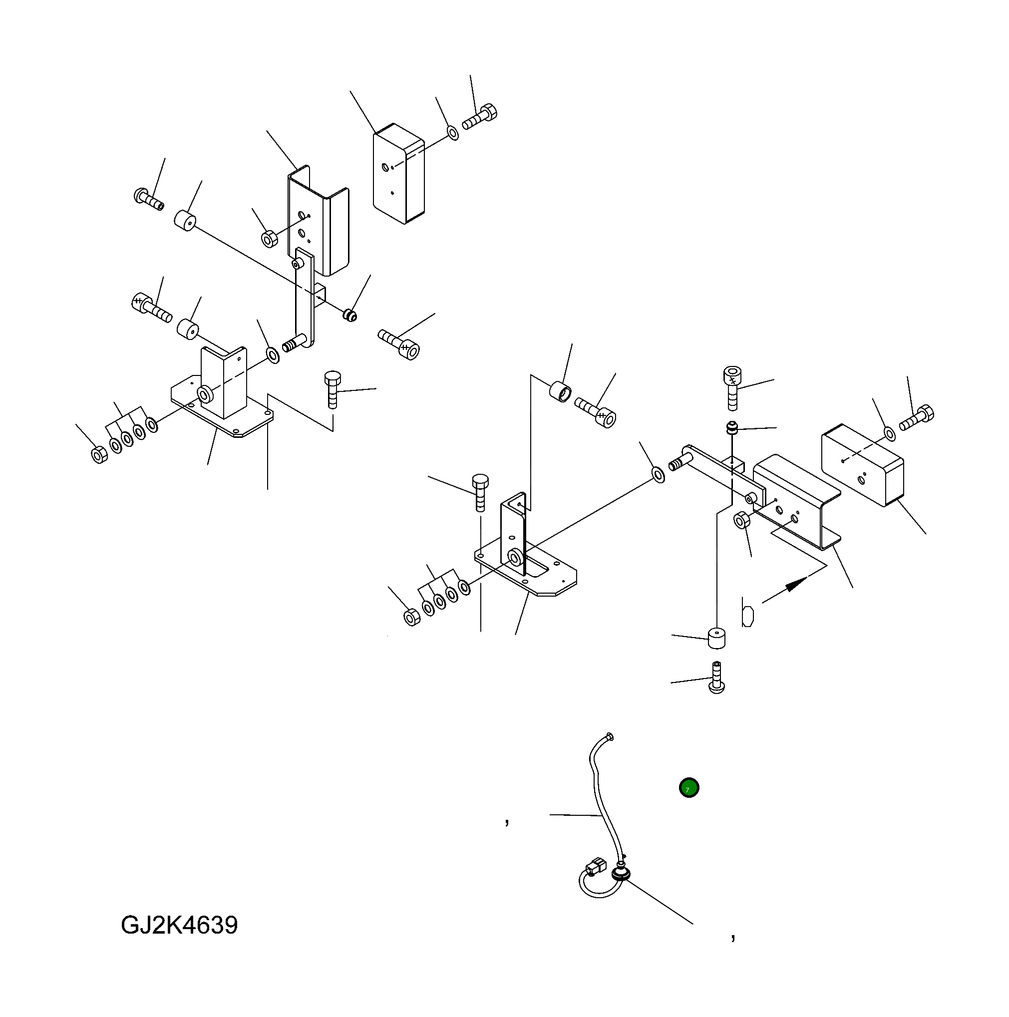 Болт 01252-70622  Komatsu