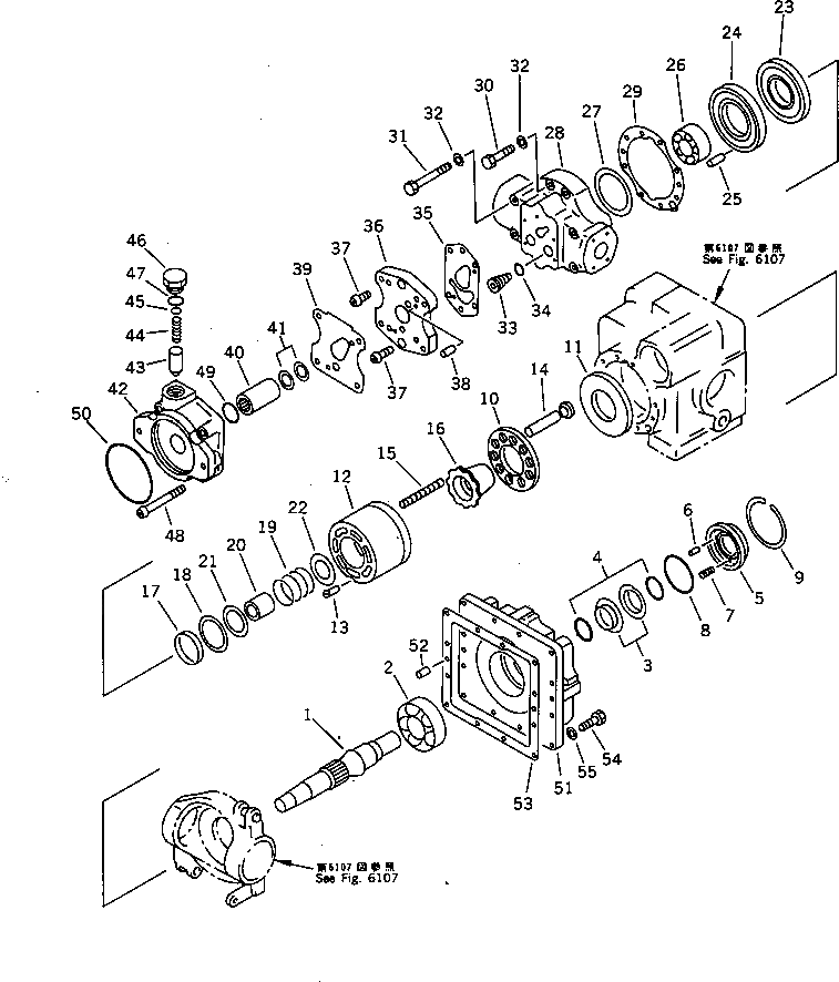 Кольцо уплотнительное (O-Ring) 273-61-51270 Komatsu