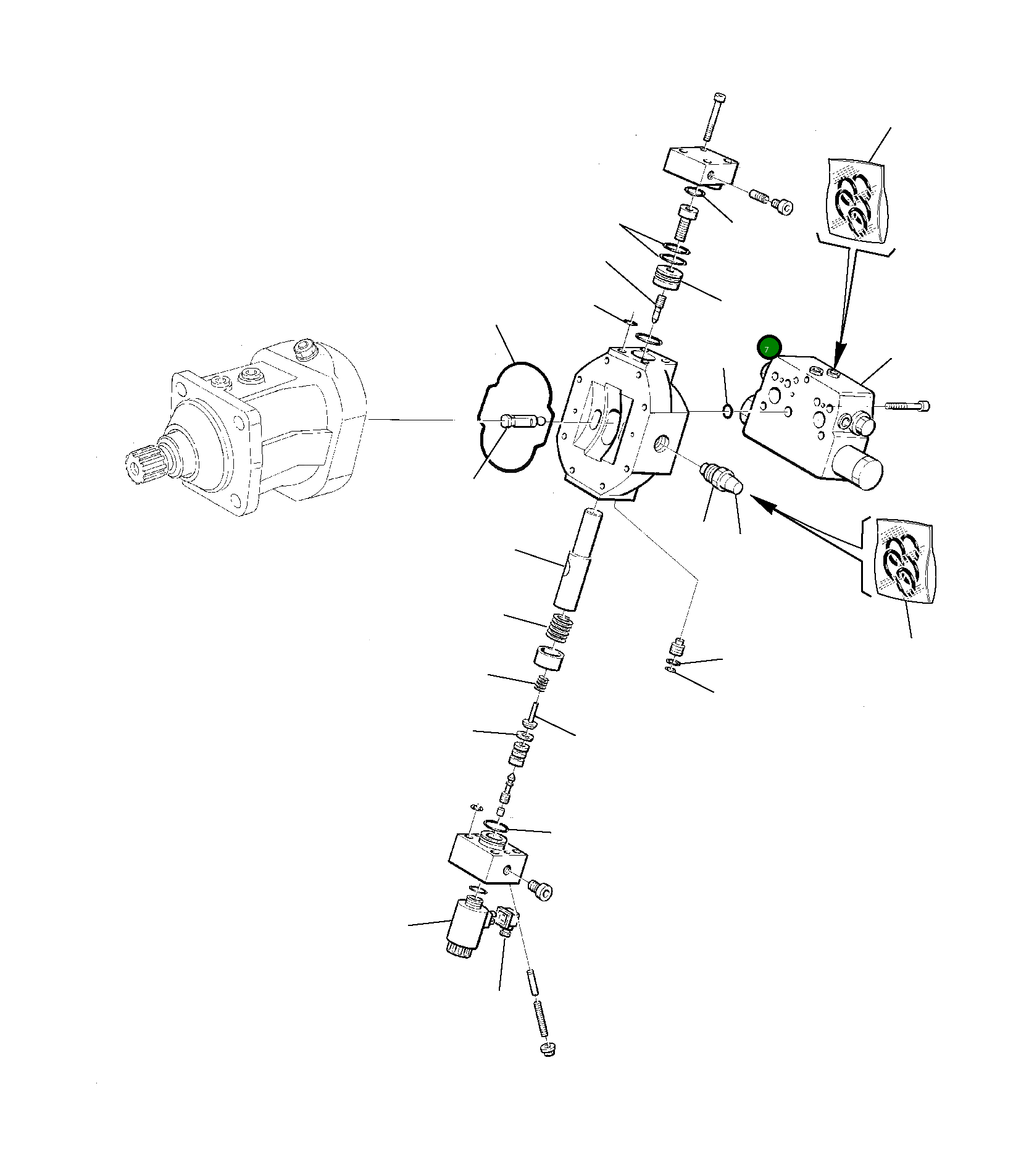 Кольцо уплотнительное (O-Ring) 22E-60-12780 Komatsu