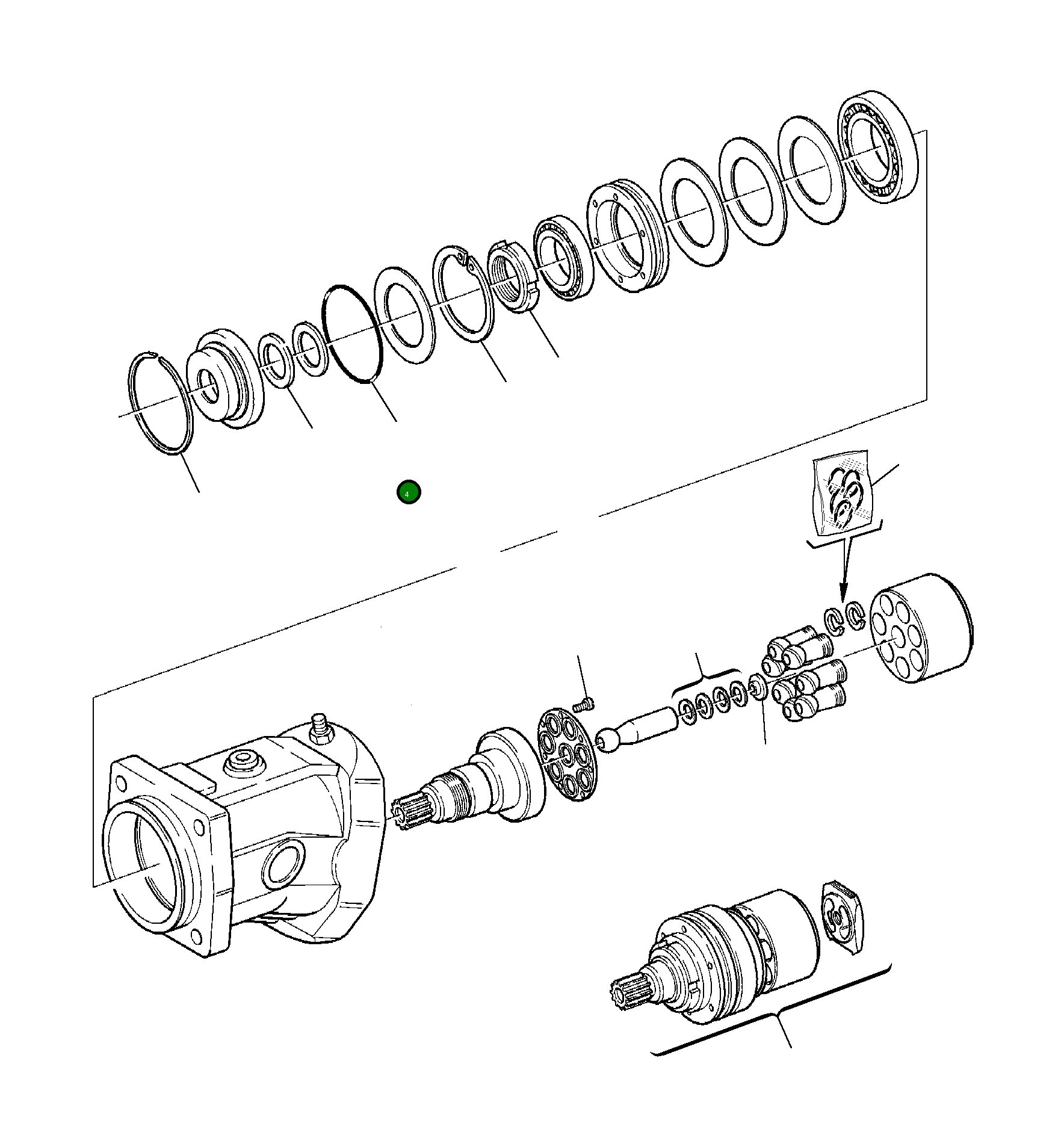 Кольцо уплотнительное (O-Ring) 21D-60-15750  Komatsu