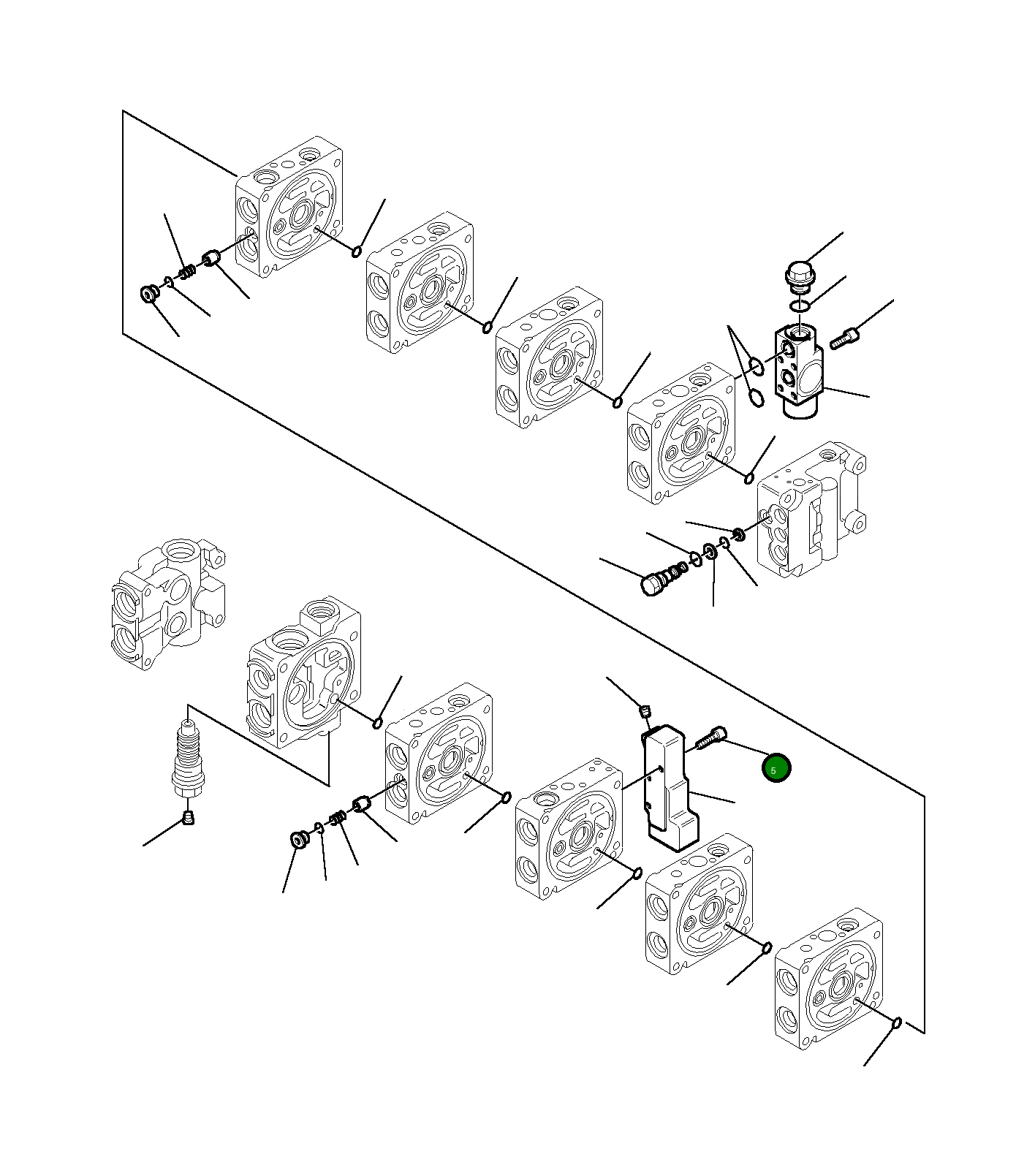Кольцо уплотнительное (O-Ring) 890001274 Komatsu