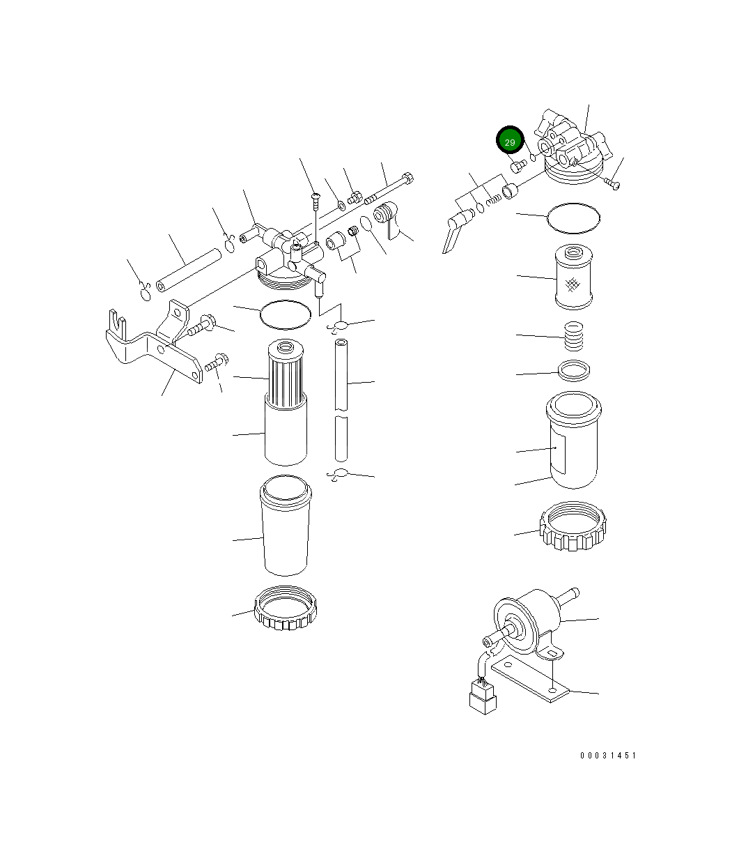 Кольцо уплотнительное (O-Ring) KT04817-00060 Komatsu