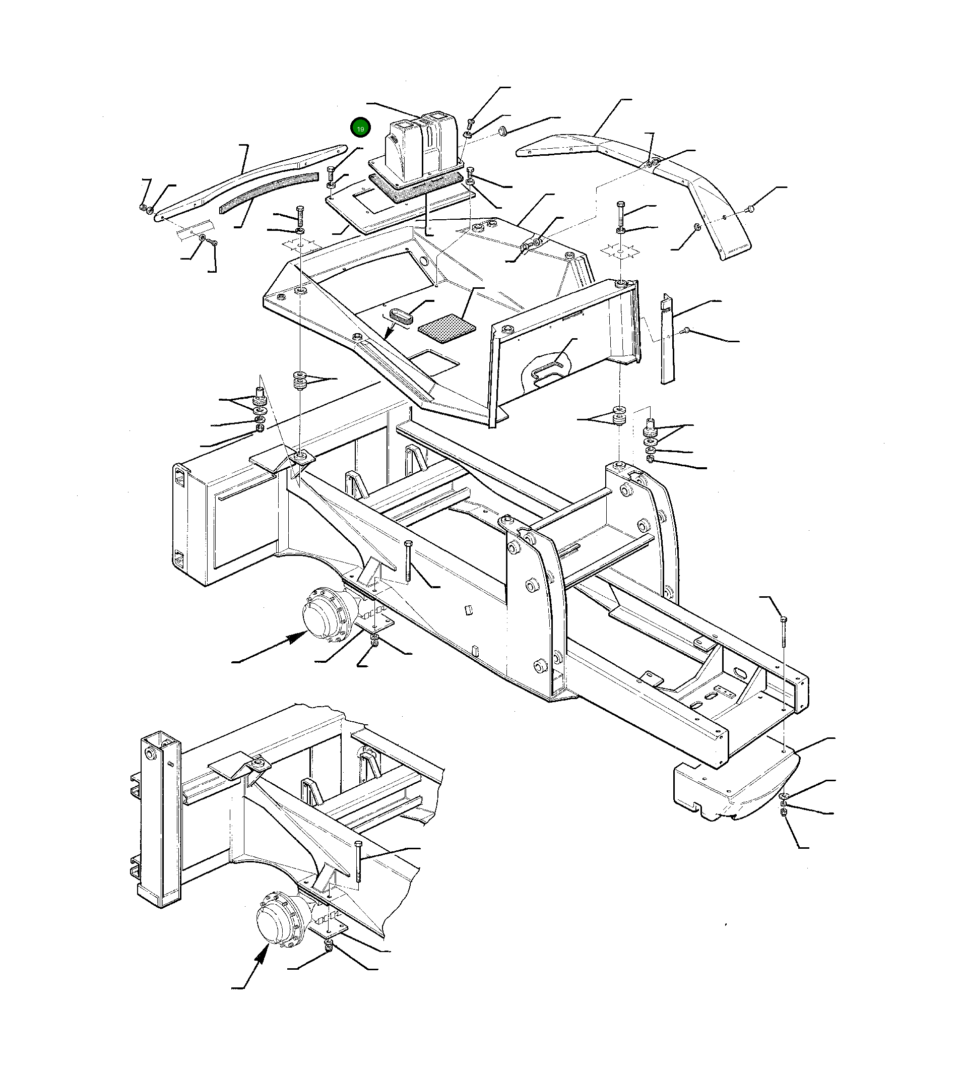 Крышка 311305747 Komatsu