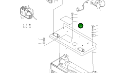 Крышка 195-54-75740 Komatsu
