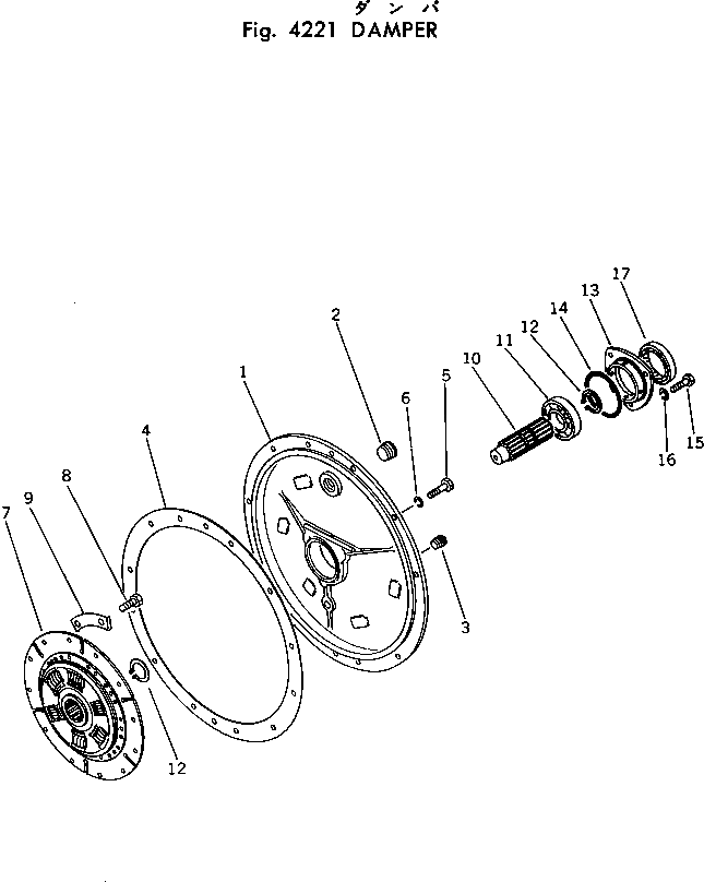Крышка 113-12-31110  Komatsu