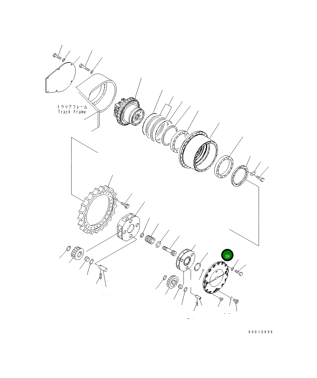 Крышка 208-27-71181 Komatsu