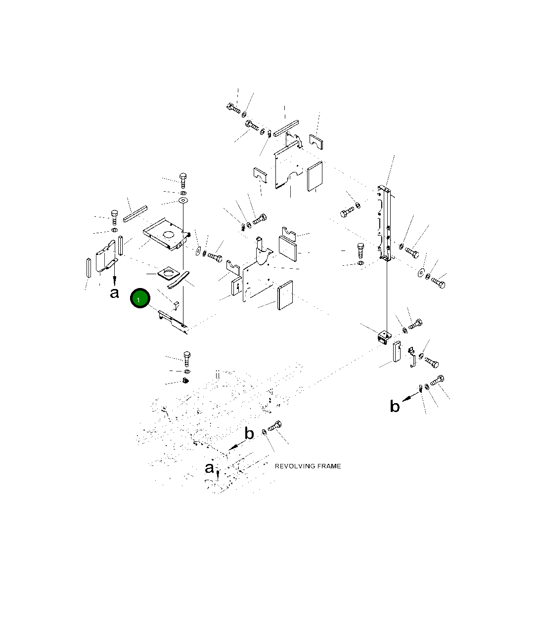 Крышка 2A5-54-12232 Komatsu