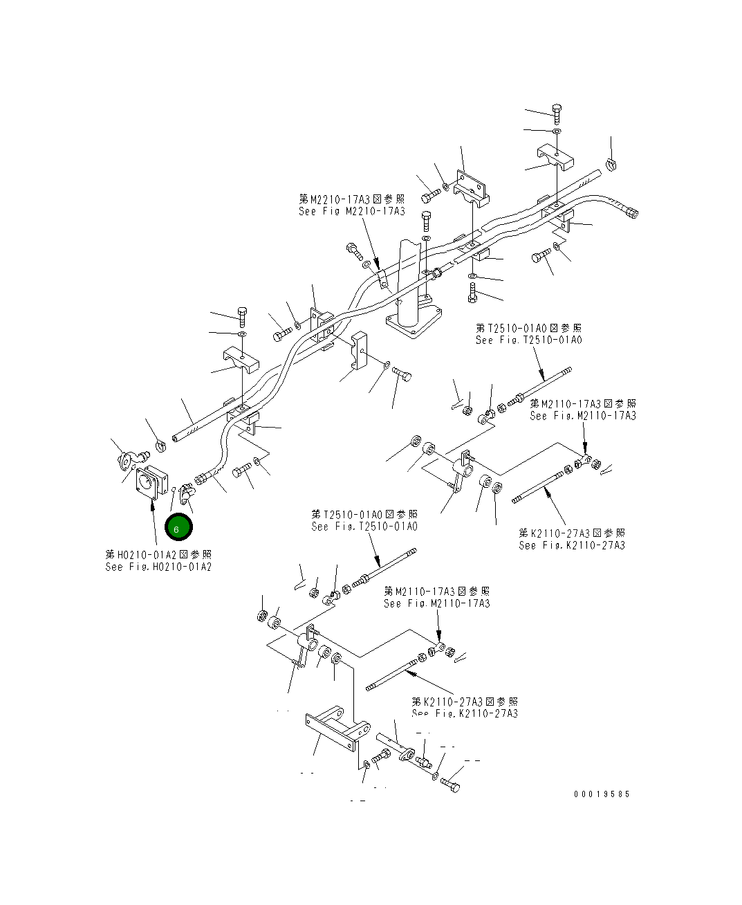 Кольцо уплотнительное (O-Ring) 07000-53020 Komatsu