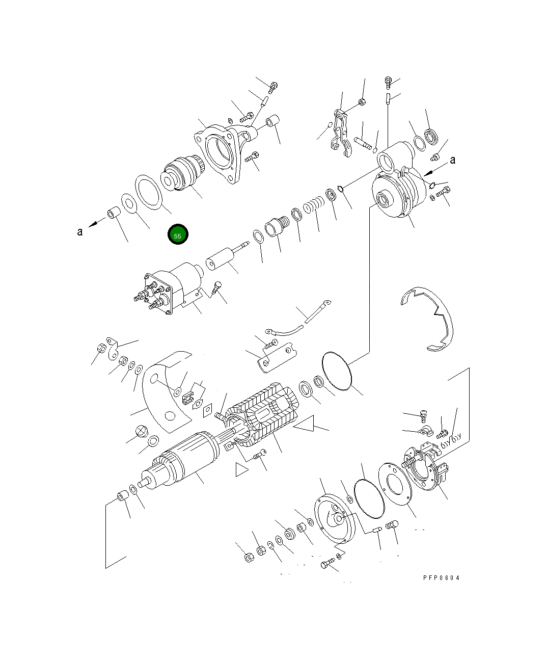 Кольцо уплотнительное (O-Ring) DR1851960 Komatsu