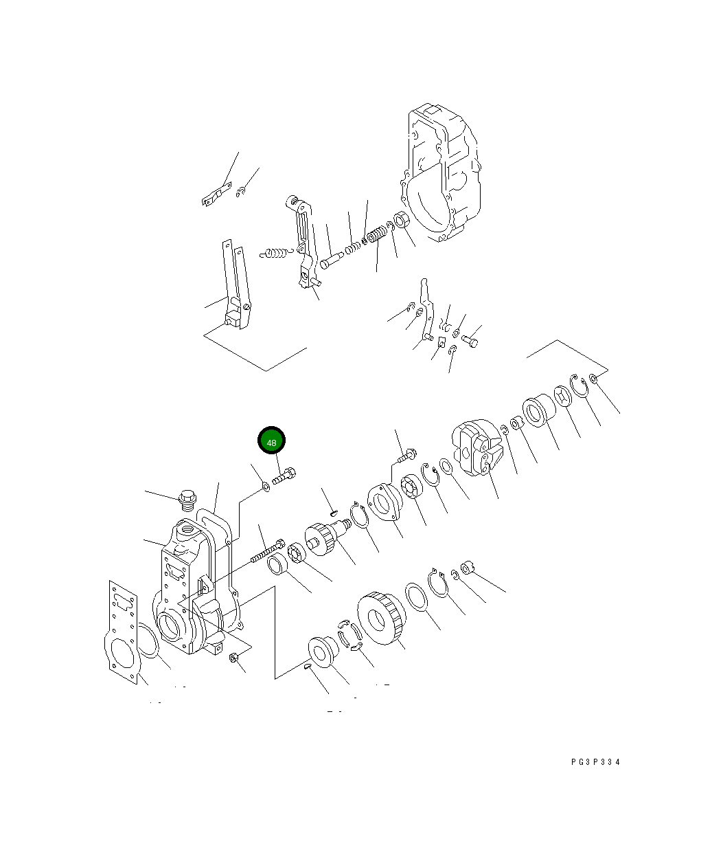 Болт ND949044-2170 Komatsu
