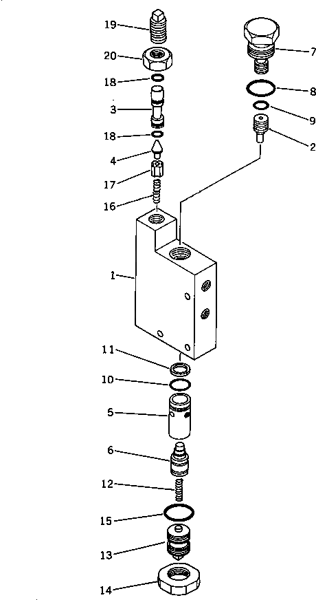 Кольцо уплотнительное (O-Ring) 07002-12012  Komatsu