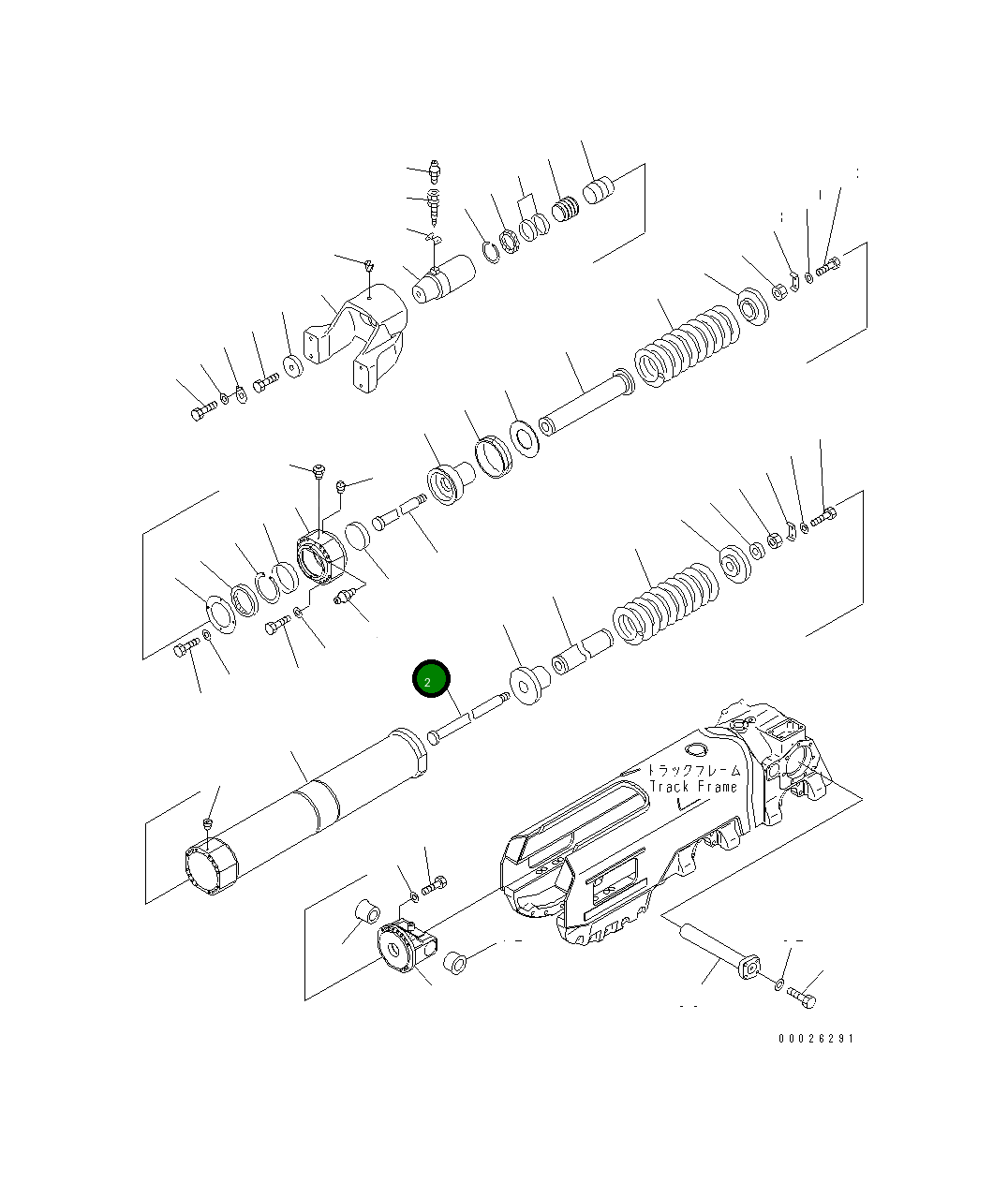 Болт 19M-30-24251 Komatsu