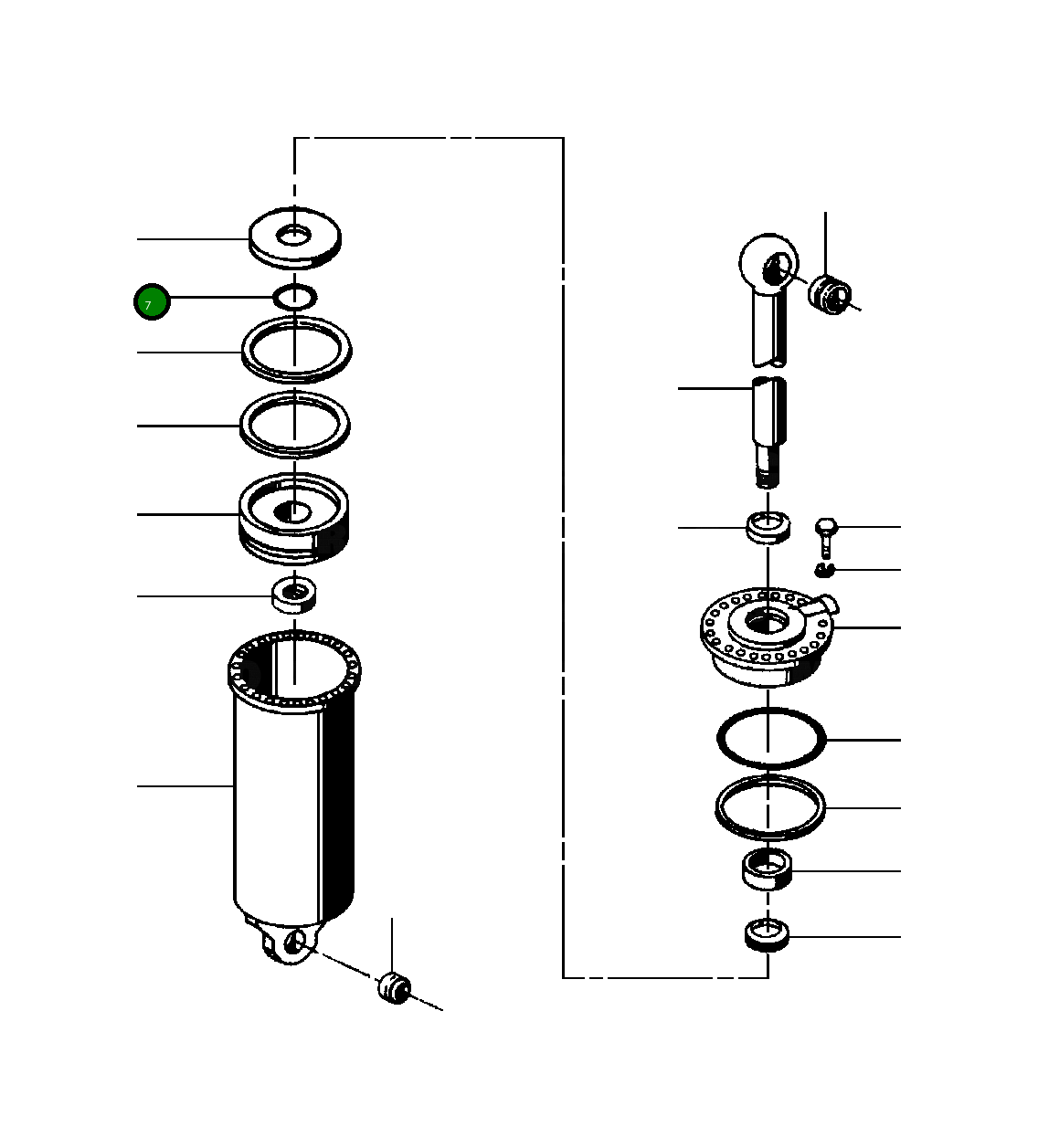 Кольцо уплотнительное (O-Ring) 58 653 Komatsu