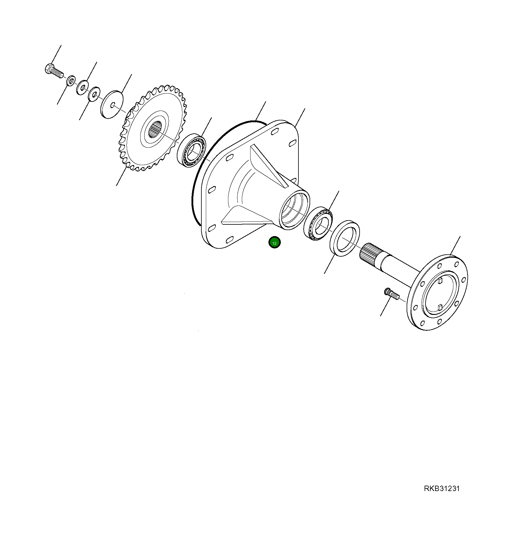 Кольцо уплотнительное (O-Ring) 37B-09-11453 Komatsu