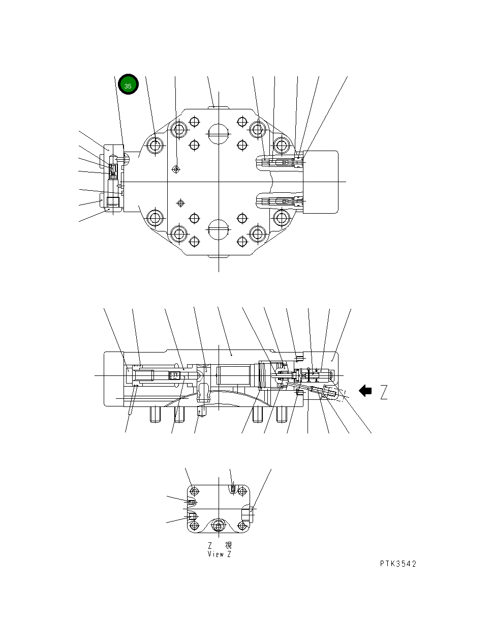 Кольцо уплотнительное (O-Ring) 20G-60-K4830 Komatsu