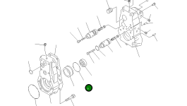 Кольцо уплотнительное (O-Ring) 6553-51-8110 Komatsu