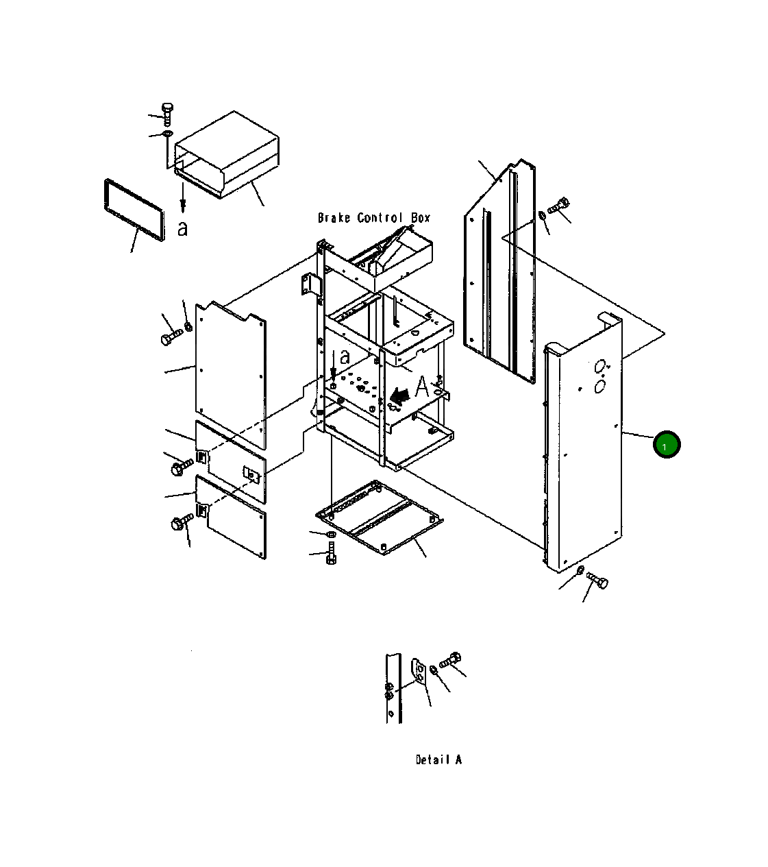 Крышка 428-54-24421 Komatsu