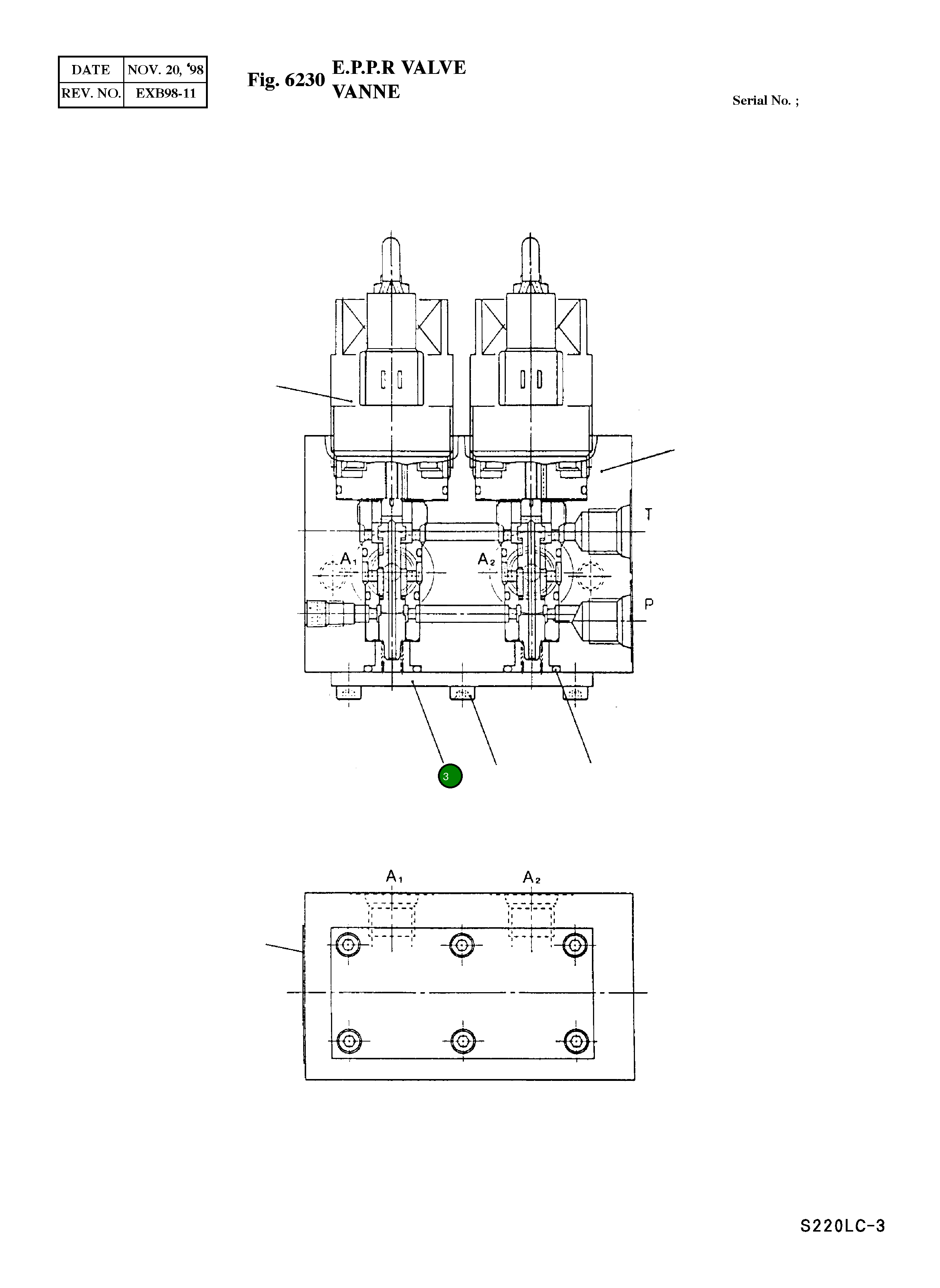 Крышка 2420-9313-03 Komatsu