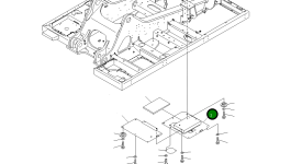 Крышка 21M-54-14790 Komatsu