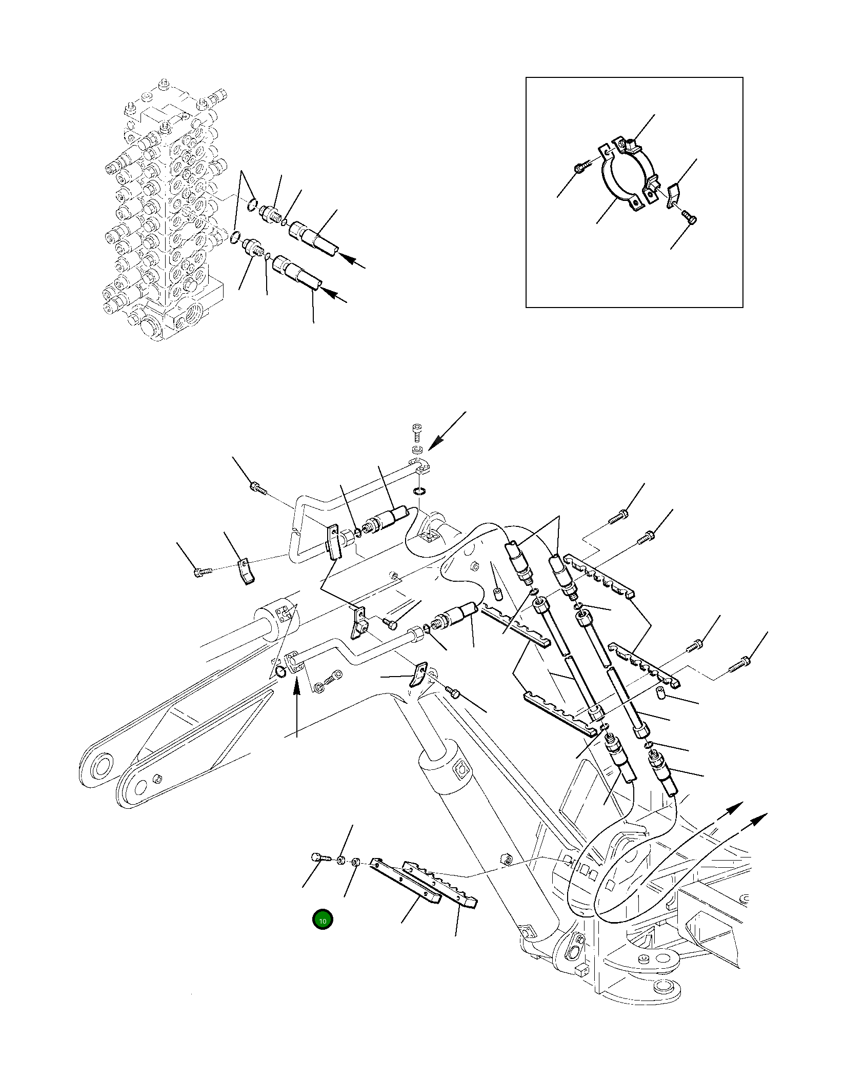 Болт 21D-09-15220 Komatsu