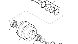 Болт 22E-30-11730 Komatsu