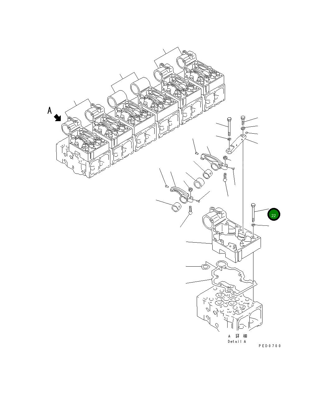 Болт 01010-31290 Komatsu