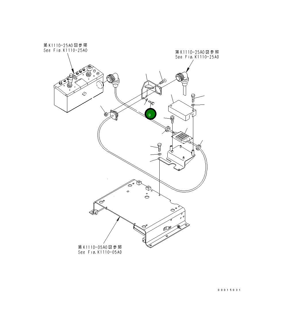 Болт 01010-D0620 Komatsu