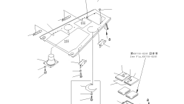 Крышка 14X-911-8412 Komatsu