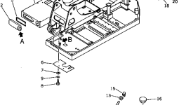 Заклёпка 04400-00414 Komatsu