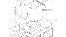 Крышка 209-53-13150 Komatsu