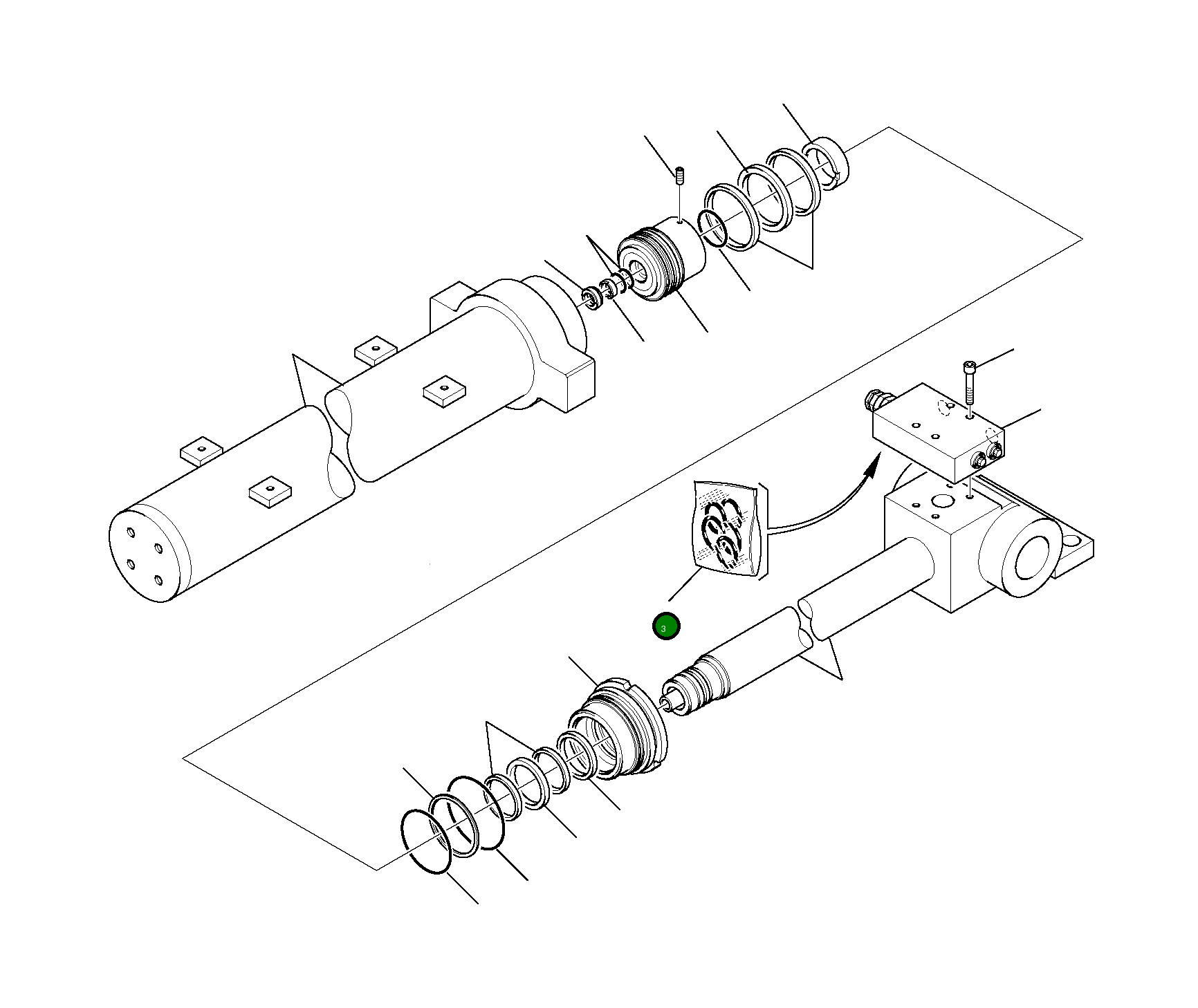 Кольцо FDT2840059 Komatsu