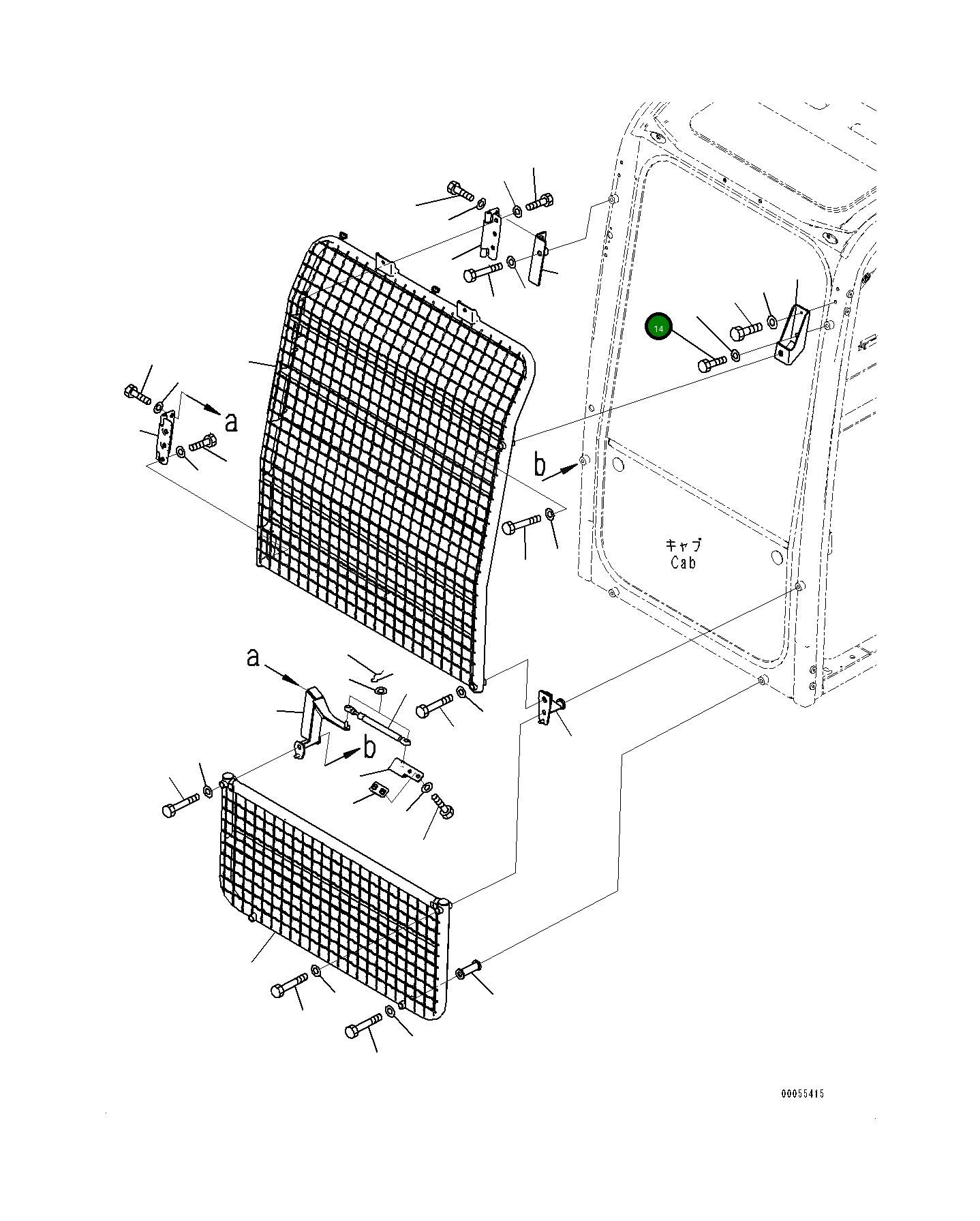 Болт 01010D1220 Komatsu