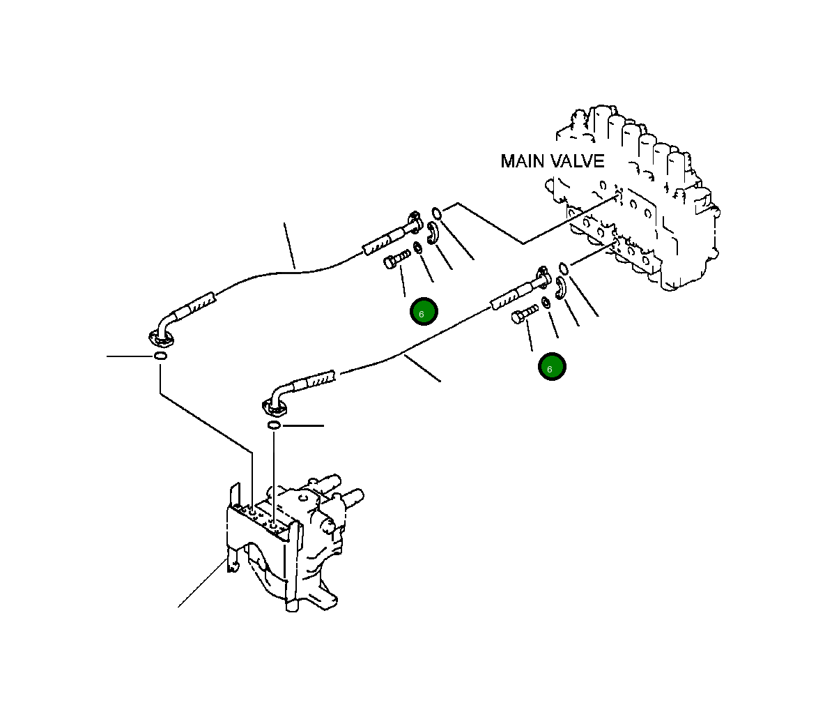 Болт 07373-21035 Komatsu