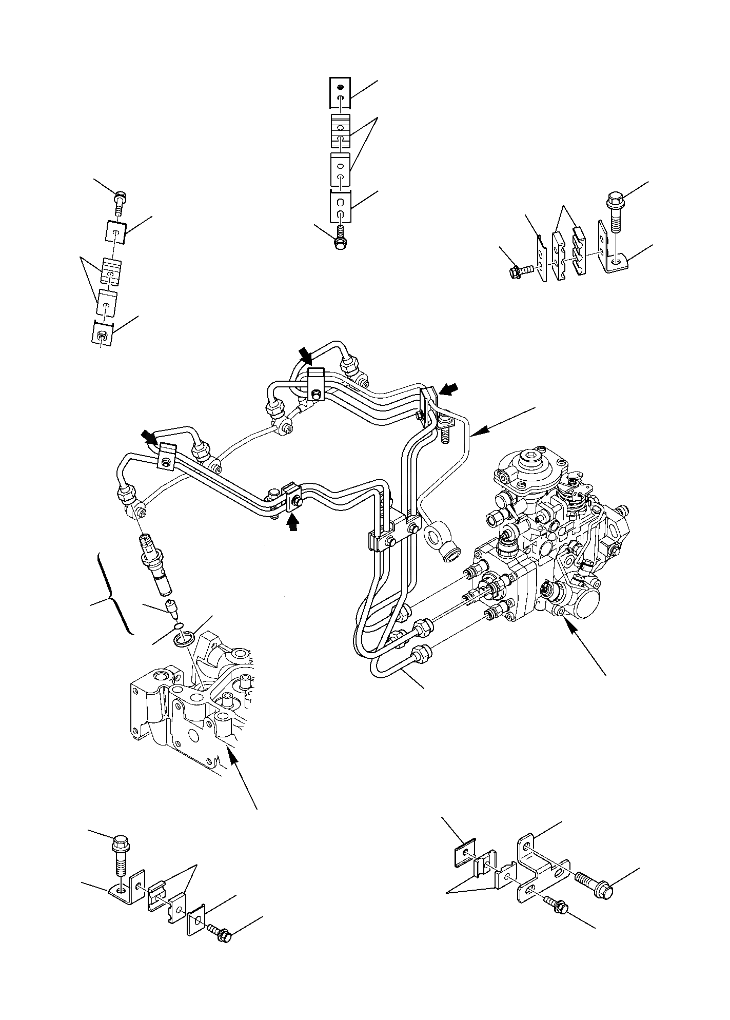 Болт EA4896884 Komatsu
