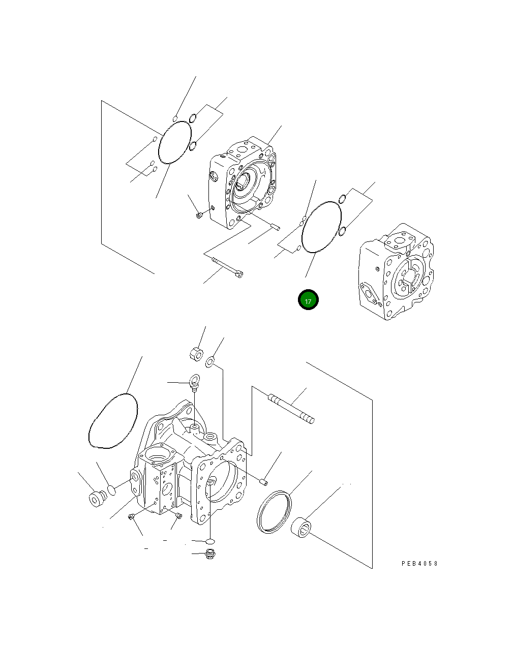 Кольцо уплотнительное (O-Ring) 708-27-22150 Komatsu